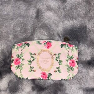 6for20✅ Estee Lauder Pink Rose Cosmetic Bag